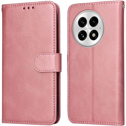 Mobigear Wallet OnePlus 13 Hoesje Bookcase Portemonnee - Roségoud