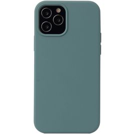 Mobigear Rubber Touch iPhone 13 Siliconen Hoesje Backcover - Pine Green