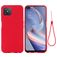 Mobigear Rubber Touch OPPO Reno 4 Z 5G Siliconen Hoesje Backcover - Rood