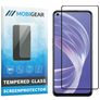Mobigear Premium OPPO A73 5G Glazen Screenprotector - Case Friendly - Zwart