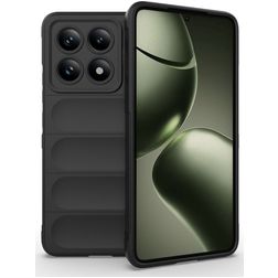 Mobigear Bumpy Xiaomi 14T Hoesje Flexibel TPU Backcover - Zwart