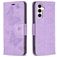 Mobigear Butterfly Samsung Galaxy S23 FE Hoesje Bookcase Portemonnee - Paars