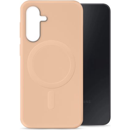 My Style Protective Flex Samsung Galaxy S25 FE MagSafe Hoesje Flexibel TPU Backcover - Soft Pink