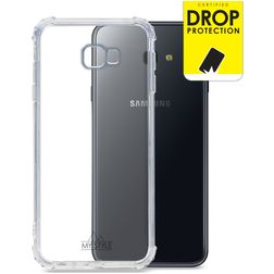 My Style Protective Flex Doorzichtig Samsung Galaxy J4 Plus Hoesje Flexibel TPU Backcover Shockproof - Transparant