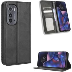 Mobigear Sensation Motorola Edge (2022) Hoesje Bookcase Portemonnee - Zwart