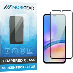 Mobigear Premium Samsung Galaxy A05s Glazen Screenprotector - Case Friendly - Zwart