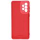 Mobiparts Samsung Galaxy A73 Siliconen Hoesje Backcover - Scarlet Red
