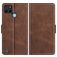 Mobigear Slim Magnet Realme C21Y Hoesje Bookcase Portemonnee - Bruin