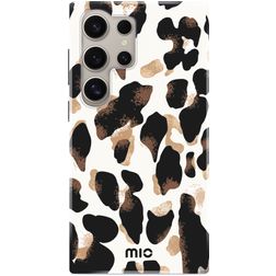 MIO Samsung Galaxy S24 Ultra MagSafe Hoesje Hardcase Backcover - Leopard