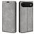 Mobigear Retro Slim iPhone Air Hoesje Bookcase Portemonnee - Grijs