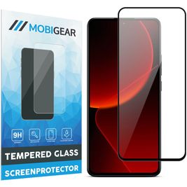 Mobigear Premium Xiaomi 13T Glazen Screenprotector - Case Friendly - Zwart