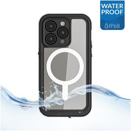 Ghostek Nautical Slim iPhone 14 Pro Waterdicht MagSafe Hoesje Hardcase Backcover Shockproof - Zwart