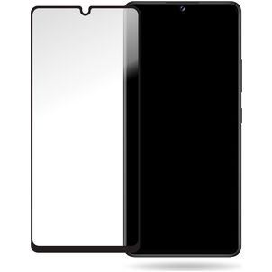 Mobilize Premium Samsung Galaxy A42 Glazen Screenprotector - Case Friendly - Zwart