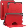 Mobigear Magnetic Folio iPad Air 2 (2014) Hoes Bookcase + Stylus Houder - Rood