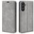 Mobigear Retro Slim Samsung Galaxy A26 Hoesje Bookcase Portemonnee - Grijs