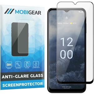 Mobigear Premium Nokia G60 5G Glazen Screenprotector - Case Friendly - Zwart