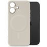 My Style Protective Flex iPhone 17 MagSafe Hoesje Flexibel TPU Backcover - Antique White