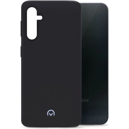 Mobilize Rubber Gelly Samsung Galaxy A24 Hoesje Flexibel TPU Backcover - Matt Black