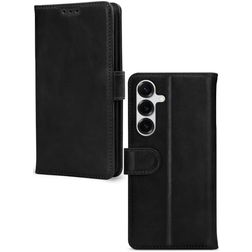 Mobilize Premium Gelly Samsung Galaxy S25 Plus Hoesje Bookcase Portemonnee - Zwart