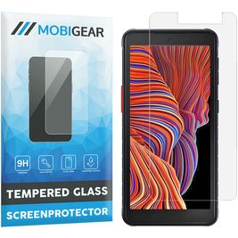 Mobigear Samsung Galaxy Xcover 5 Glazen Screenprotector - Case Friendly