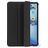 Decoded Textured Slim iPad Air 13 Inch (2024) Hoes Flexibel Siliconen Bookcase - Antraciet