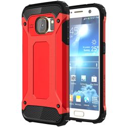 Mobigear Outdoor Samsung Galaxy S7 Hoesje Hardcase Backcover Shockproof - Rood