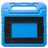 Xccess Kids Guard iPad 9 (2021) Kinder Tablethoes met Handvat - Blauw