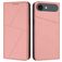 Mobigear Frosted Flip iPhone Air Hoesje Bookcase Portemonnee - Roze