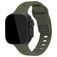 Mobilize Sports Siliconen Apple Watch Bandje Druksluiting - 42/41/40/38 mm - Groen