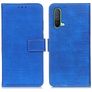 Mobigear Croco OnePlus Nord CE Hoesje Bookcase Portemonnee - Blauw