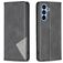 Mobigear Rhombus Slim Samsung Galaxy A54 Hoesje Bookcase - Zwart