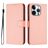 Mobigear Urban Wallet iPhone 16 Pro Hoesje Bookcase Portemonnee - Roze