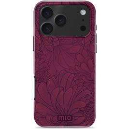 MIO iPhone 17 Pro MagSafe Hoesje Hardcase Backcover - Berry Blooms