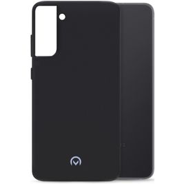 Mobilize Rubber Gelly Samsung Galaxy S21 FE Hoesje Flexibel TPU Backcover - Matt Black