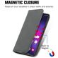 Mobigear Retro Slim Samsung Galaxy S25 Ultra Hoesje Bookcase Portemonnee - Grijs