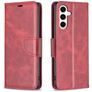 Mobigear Excellent Samsung Galaxy S24 FE Hoesje Bookcase Portemonnee - Rood