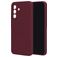 Mobiparts Samsung Galaxy A36 Siliconen Hoesje Backcover - Plum Red