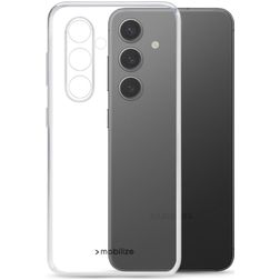 Mobilize Gelly Doorzichtig Samsung Galaxy S24 FE Hoesje Flexibel TPU Backcover - Transparant
