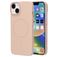 Mobiparts Slim Line iPhone 14 MagSafe Hoesje Hardcase Backcover - Dune Sand