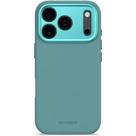 Decoded iPhone 17 Pro Siliconen Hoesje Backcover - Retro Blue