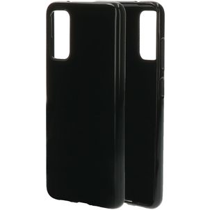 Mobiparts Classic Samsung Galaxy S20 Hoesje Flexibel TPU Backcover - Zwart