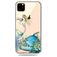 Mobigear Design iPhone 11 Pro Max Hoesje Flexibel TPU Backcover - Zeemeermin