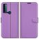 Mobigear Classic TCL 20 SE Hoesje Bookcase Portemonnee - Paars
