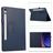Mobigear Classic Samsung Galaxy Tab S11 Hoes + Stylus Houder - Donkerblauw