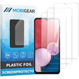 Mobigear Samsung Galaxy A13 4G Screenprotector Folie - Case Friendly (3-Pack)