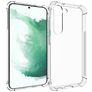 Mobigear Cushion Doorzichtig Samsung Galaxy S23 Plus Hoesje Flexibel TPU Backcover Shockproof - Transparant