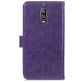 Mobigear Clover OnePlus 6T Hoesje Bookcase Portemonnee - Paars