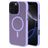 Mobiparts Hardcover iPhone 16 Pro Max MagSafe Hoesje Hardcase Backcover - Satin Lila