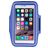 Mobigear Telefoonhouder Hardlopen iPhone 6 Plus Sport Hoesje Neopreen Sportarmband - Donkerblauw
