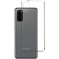 Mobiparts Classic Doorzichtig Samsung Galaxy S20 Hoesje Flexibel TPU Backcover - Transparant